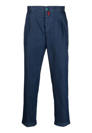 Kiton Pantaloni dritti - Blu