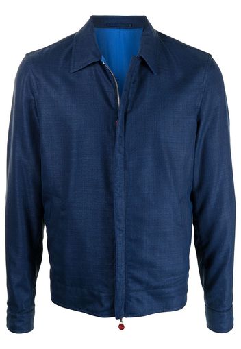 Kiton Giacca con bottoni - Blu