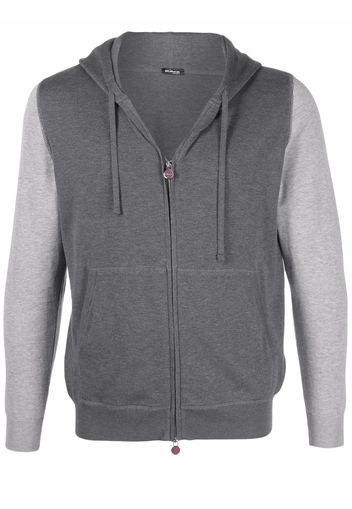 Kiton Felpa con coulisse - Grigio