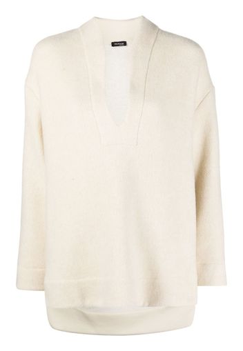 Kiton long-sleeve pullover jumper - Toni neutri