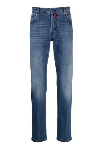 Kiton Jeans dritti - Blu