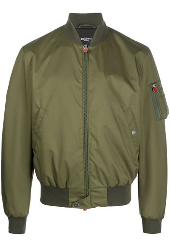 Kiton zip-up bomber jacket - Verde