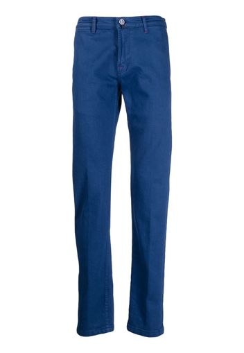 Kiton Chino dritti - Blu