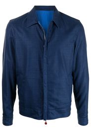 Kiton Giacca con bottoni - Blu