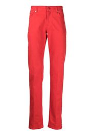 Kiton straight-leg jeans - Rosso