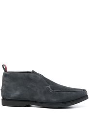 Kiton suede derby shoes - Grigio