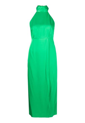 Kitri Gwen high-shine finish dress - Verde