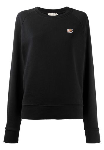 embroidered logo jumper