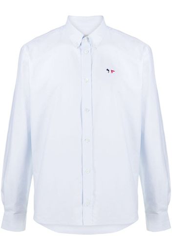 logo embroidered shirt