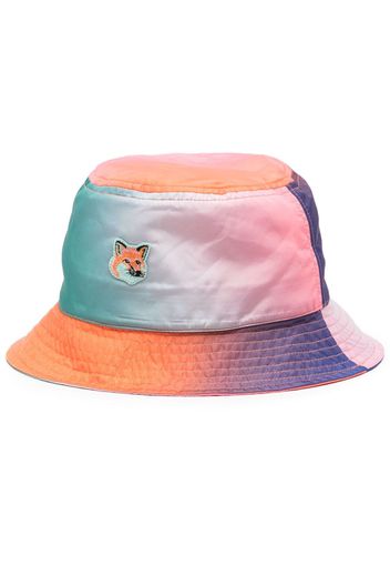 Maison Kitsuné Cappello bucket con applicazione - Multicolore