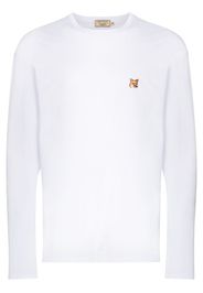 long sleeve fox patch T-shirt