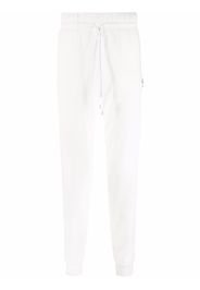 Maison Kitsuné logo-patch slim-fit track pants - Toni neutri