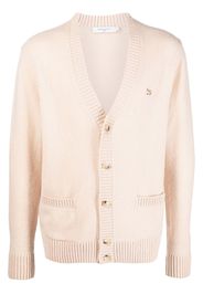 Maison Kitsuné lambs wool cardigan - Toni neutri