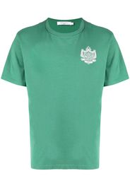 Maison Kitsuné logo-print cotton T-shirt - Verde