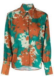Maison Kitsuné Camicia a fiori - Multicolore