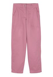 Maison Kitsuné Jeans dritti a vita alta - Rosa