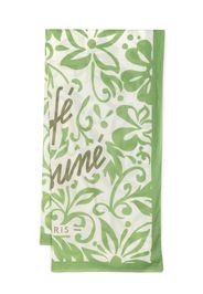 Maison Kitsuné Sciarpa a fiori - Verde
