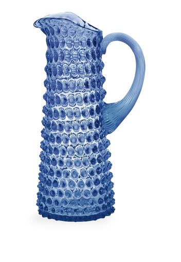 KLIMCHI Caraffa Hobnail con cristalli - Blu