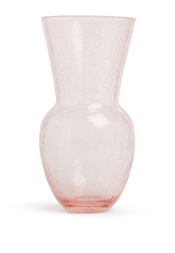 KLIMCHI Felicity cracked-effect vase - Rosa