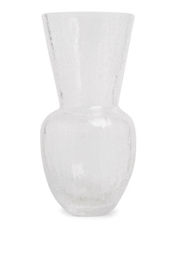 KLIMCHI Felicity cracked-effect vase - Bianco