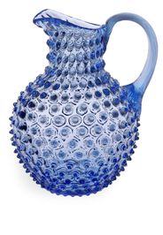 KLIMCHI Caraffa Hobnail con cristalli - Blu