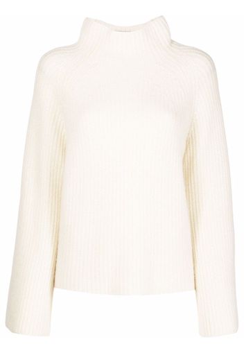 KNIIT MILANO mock-neck jumper - Bianco