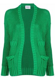 KNIIT MILANO tricot-knit cardigan - Verde