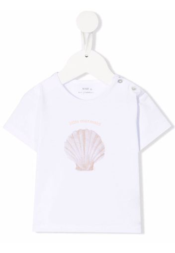 Knot T-shirt con stampa - Bianco