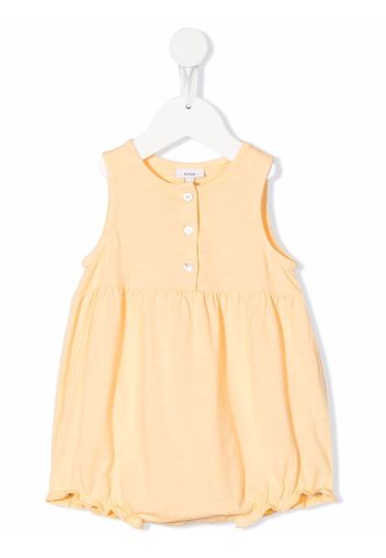 Knot Mary sleeveless romper - Arancione