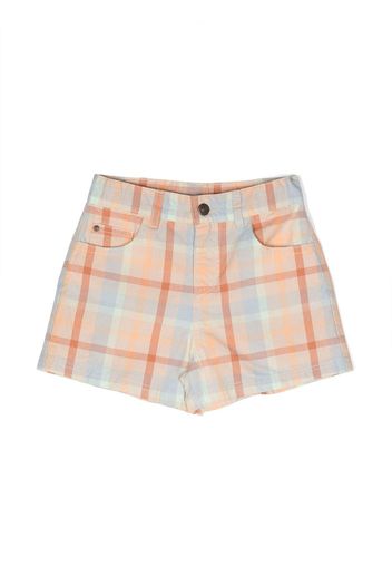 Knot Shorts Lynn tartan - Arancione