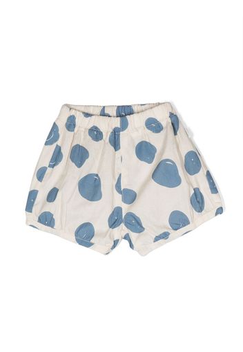 Knot Shorts Liz con stampa - Toni neutri