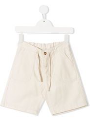 Knot Shorts con vita elasticizzata - Toni neutri