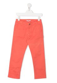 Knot slim-cut chinos - Rosa