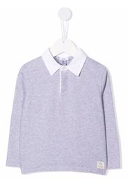 Knot Polo a maniche lunghe - Grigio