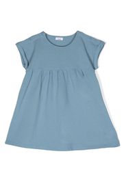 Knot Kylie cotton casual dress - Blu