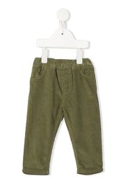 Knot Pantaloni a coste Dylan - Verde