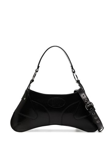 KNWLS Razr leather tote bag - Nero