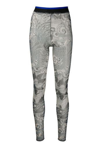 Leggings con stampa