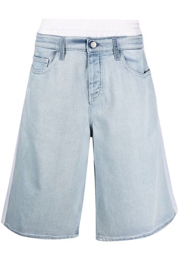 Koché Shorts denim - Blu