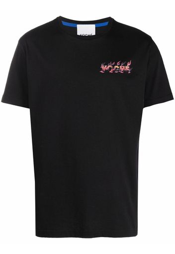 Koché logo-pint cotton T-shirt - Nero