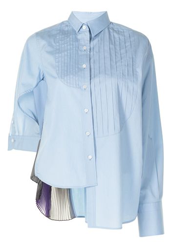 Kolor Camicia plissettata - Blu