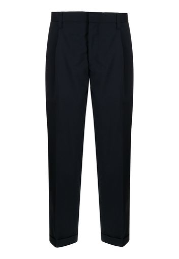 Kolor cropped tailored trousers - Blu