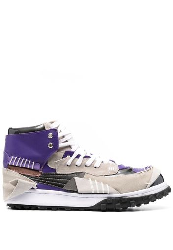 Kolor Sneakers con design color-block - Viola