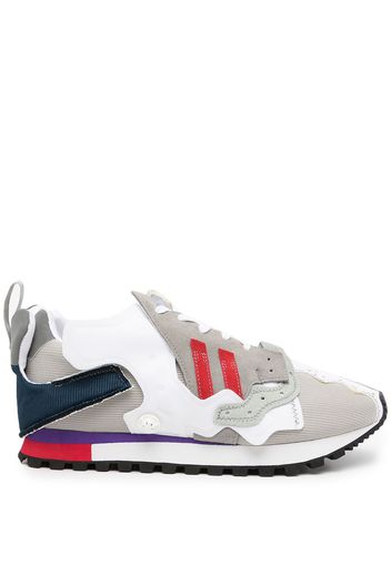 Kolor logo colour-block sneakers - Multicolore