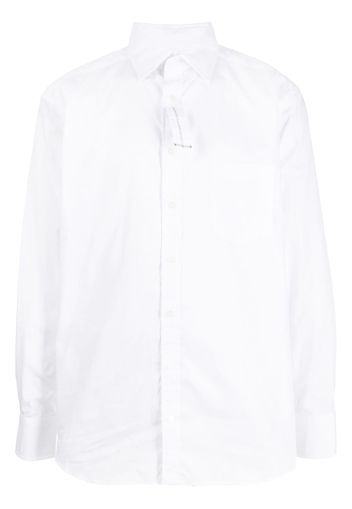 Kolor button-down relaxed shirt - Bianco