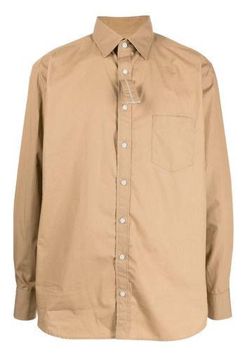 Kolor Camicia oversize - Marrone