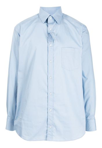 Kolor button-down oversized shirt - Blu