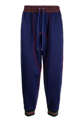 Kolor Pantaloni sportivi dritti - Blu