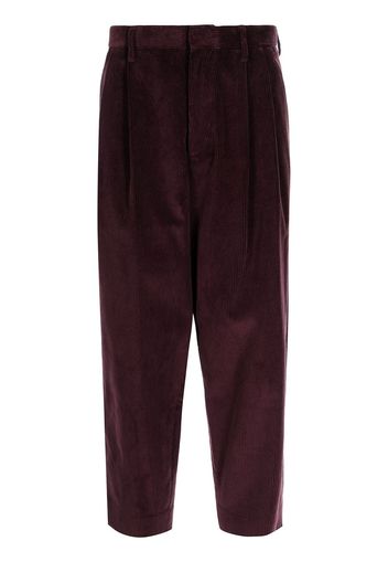 Kolor Pantaloni affusolati crop - Rosso