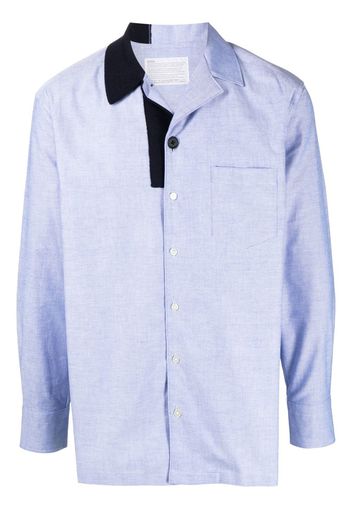 Kolor Camicia con maniche lunghe - Blu